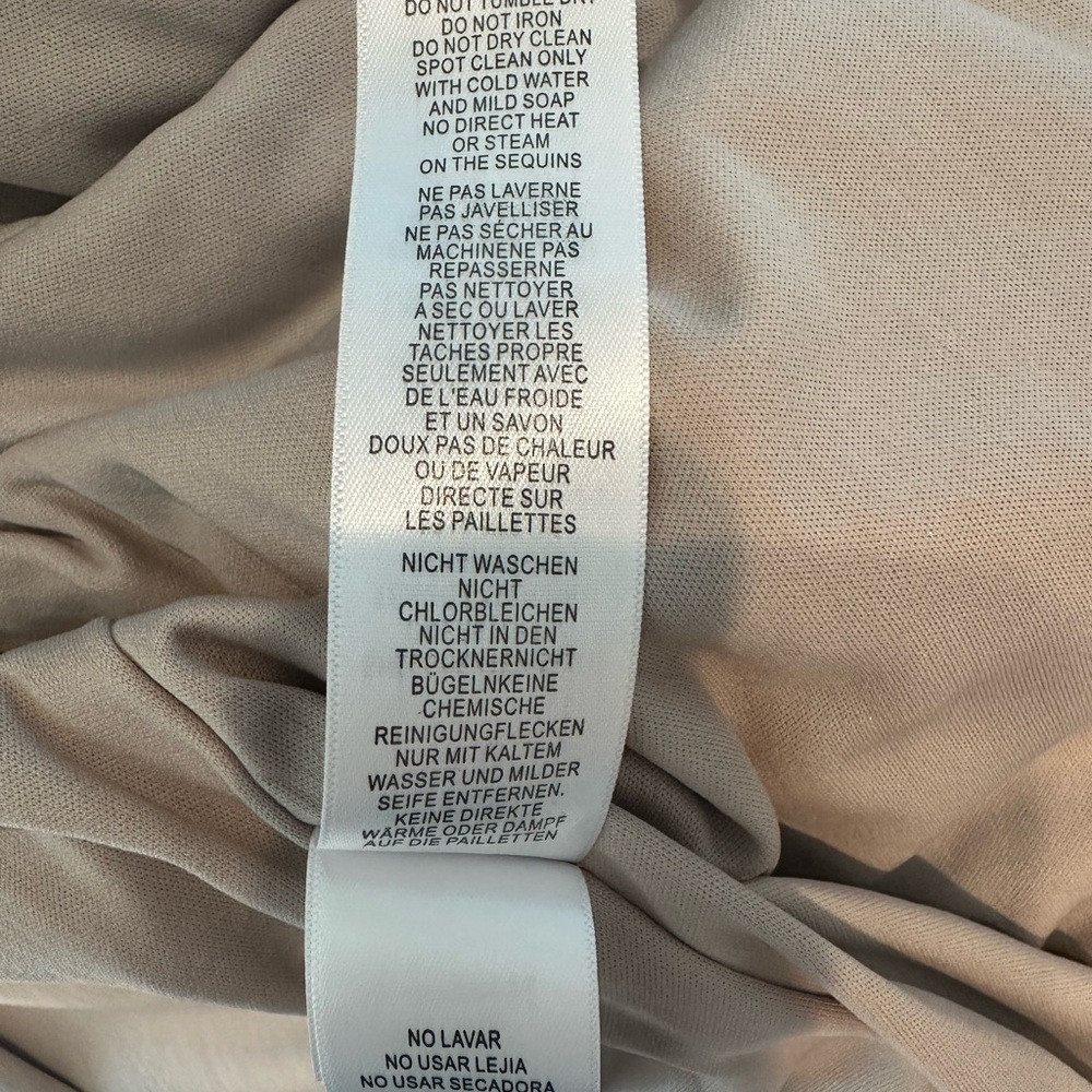 Adrianna Papell Gold Maxi Dress - Picture 12 of 12